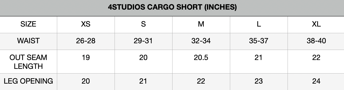 4Studios Original Camo Cargo Shorts