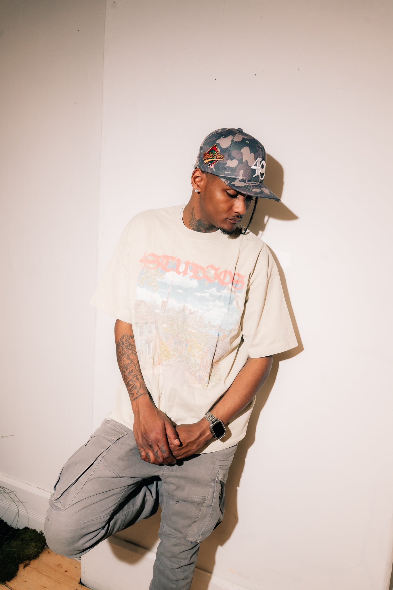 4Studios 59Fifty Fitted Hat - Camo