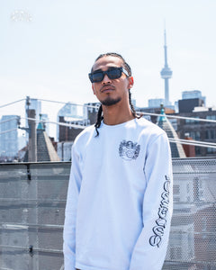 4Studios White Coat of Arms Longsleeve