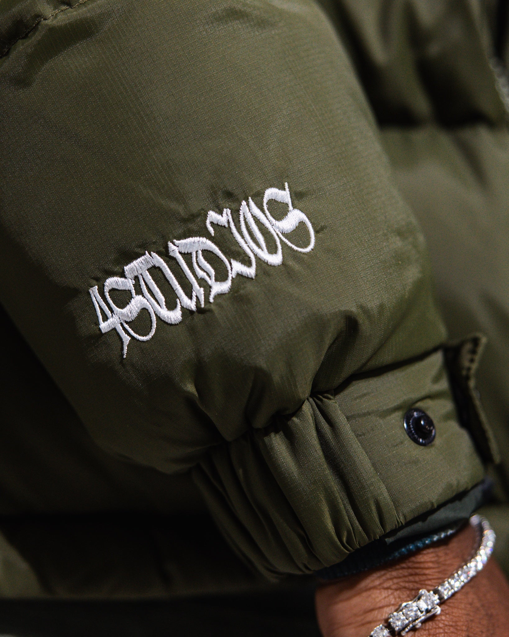 4Studios Big Baller Puffer - Military Green