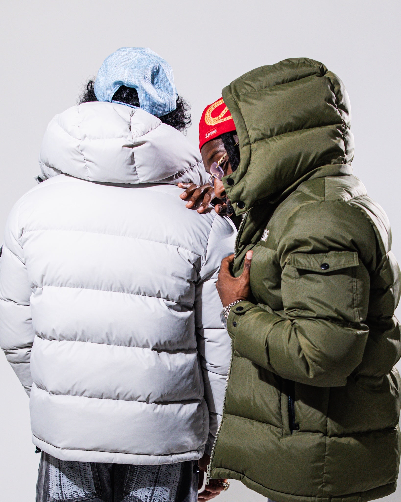 4Studios Big Baller Puffer - Military Green