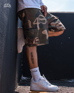 4Studios Original Camo Cargo Shorts