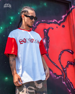 4Studios Toronto Red Two-Tone Tee