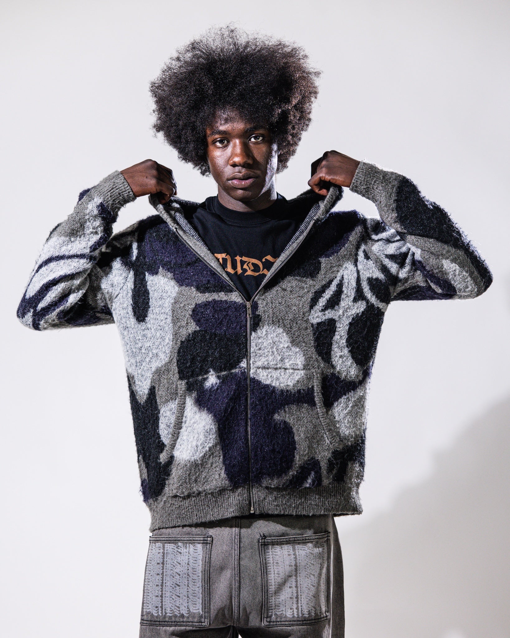 4Studios 4 The Function Mohair Hoodie