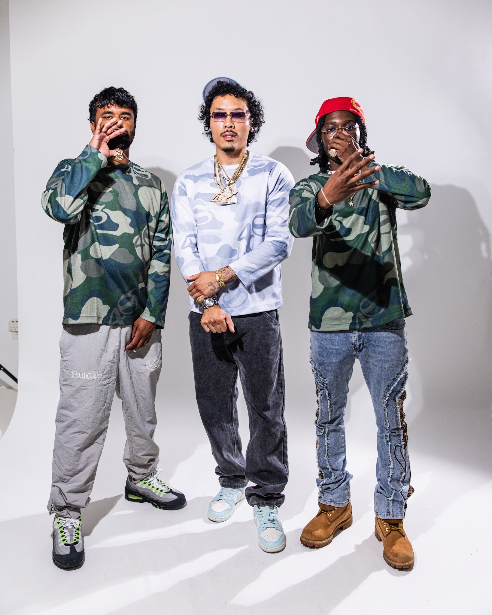 4Studios Thermal Longsleeve - Snow Camo