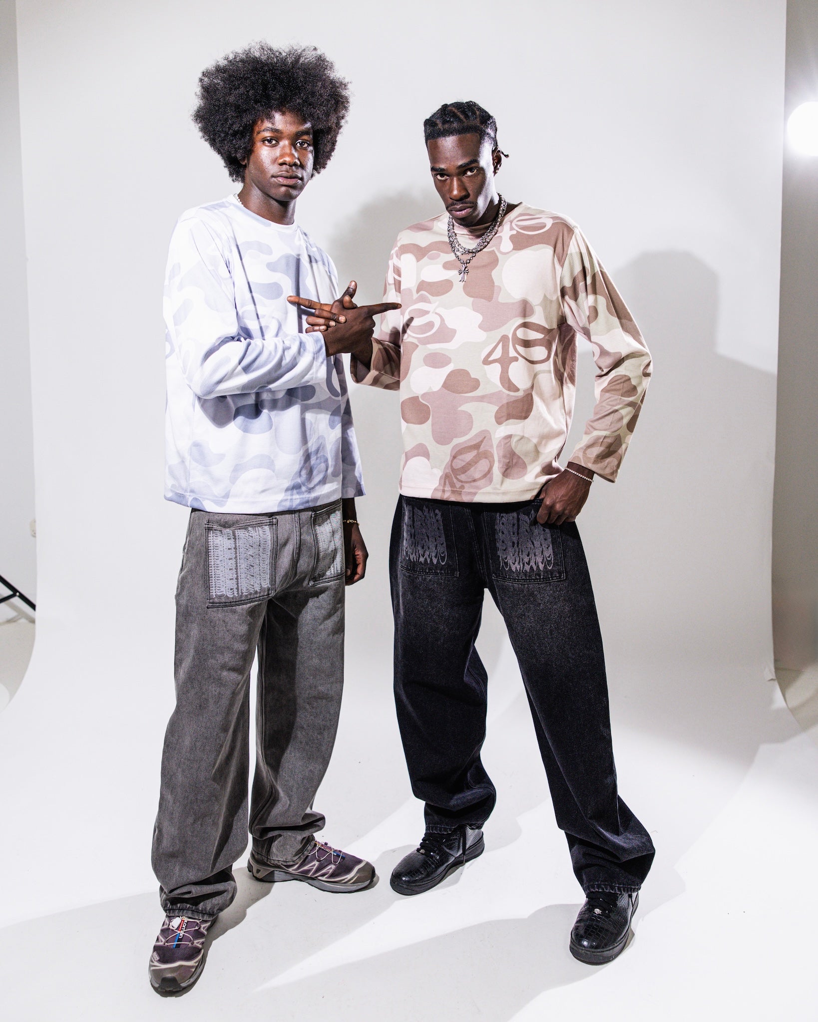 4Studios Thermal Longsleeve - Snow Camo