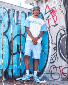 4Studios UNC Blue Two-Tone Tee