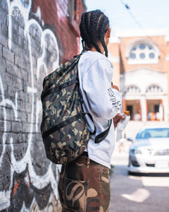4Studios Green Camo Duffle Bag