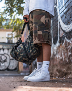 4Studios Green Camo Duffle Bag