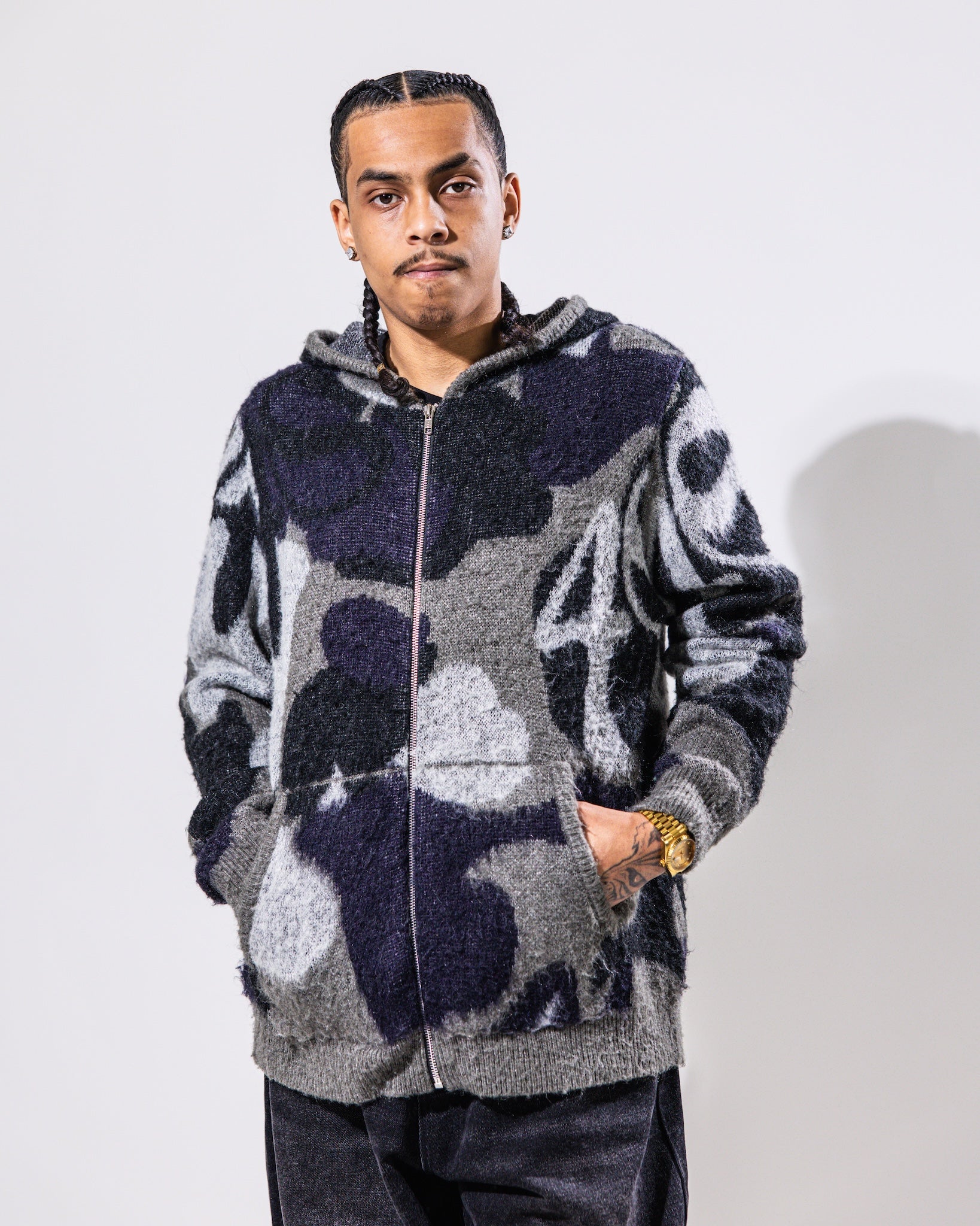 4Studios 4 The Function Mohair Hoodie