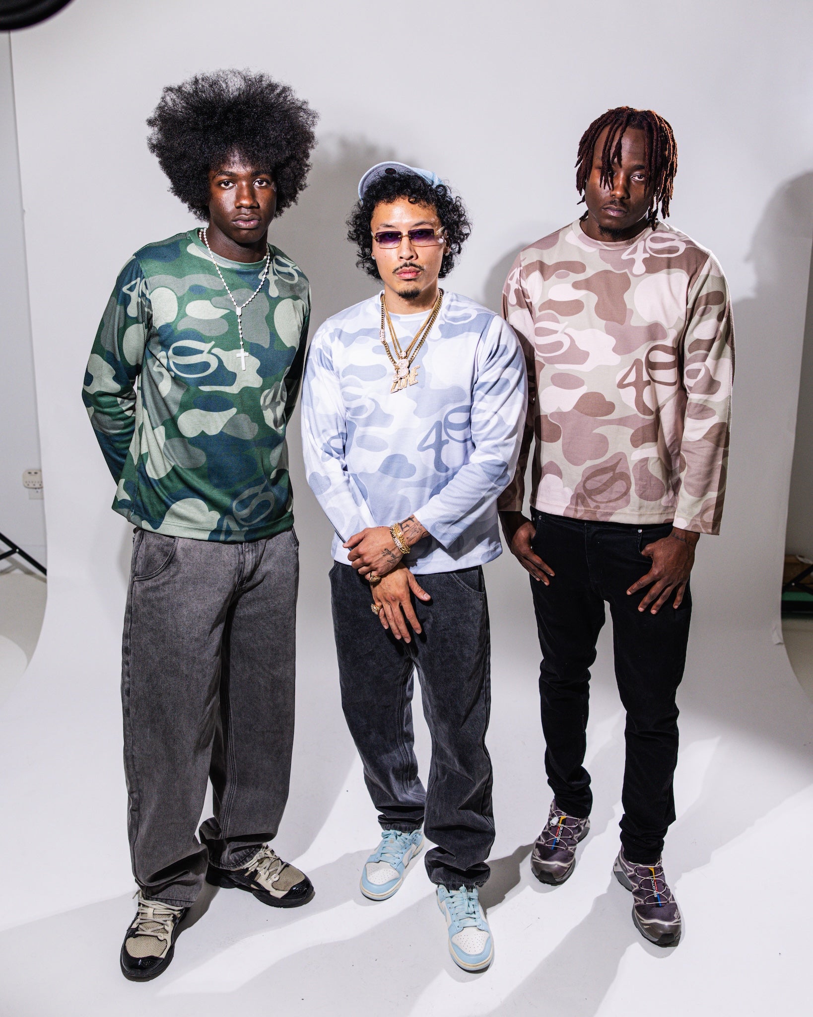 4Studios Thermal Longsleeve - Snow Camo