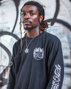 4Studios Black Coat of Arms Longsleeve