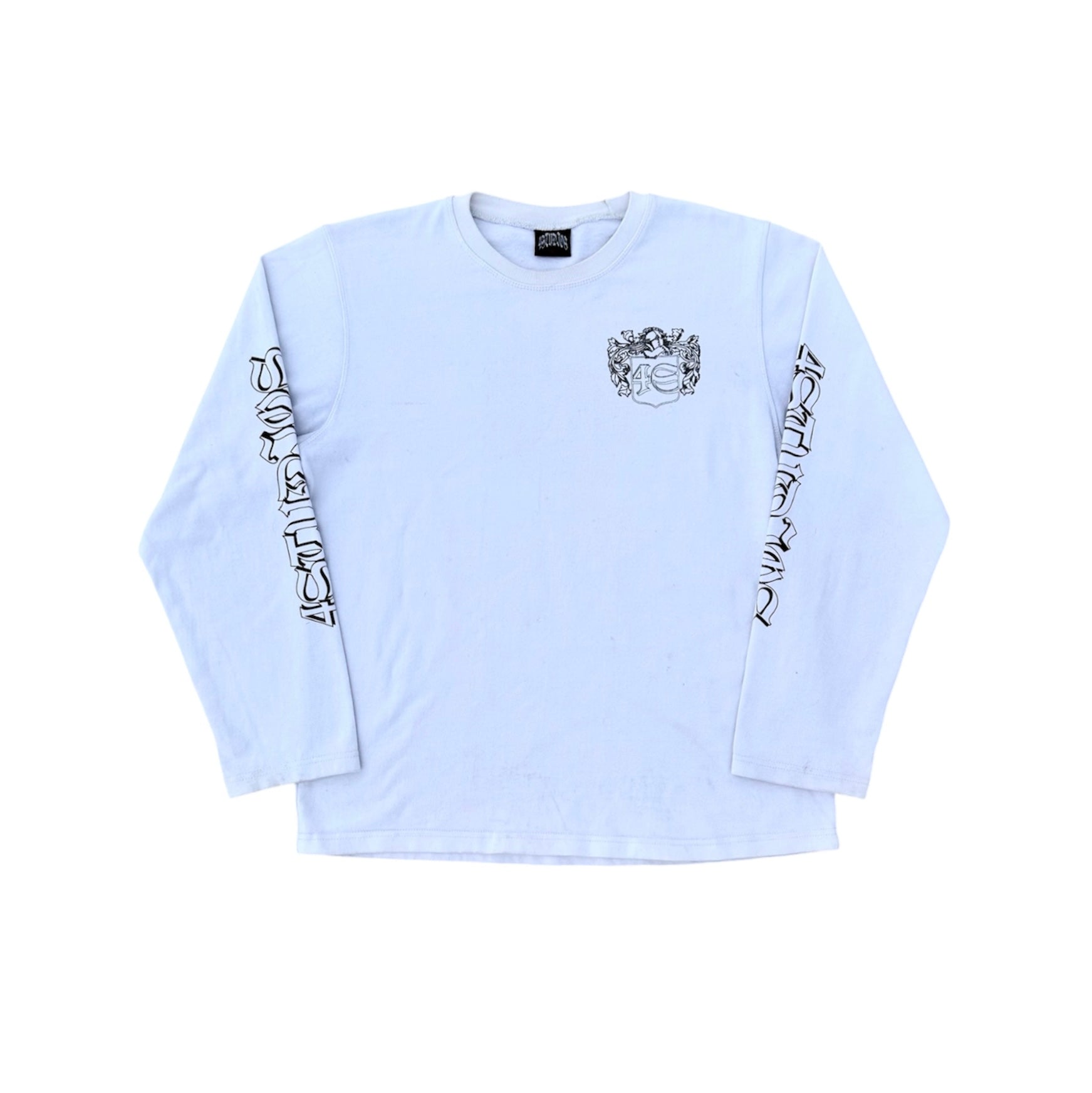 4Studios White Coat of Arms Longsleeve