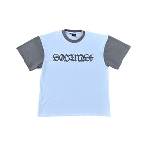 4Studios London Grey Two-Tone Tee