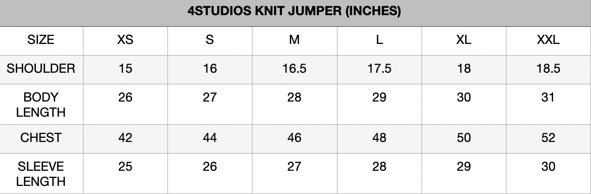 4Studios Jacquard Knit Jumper