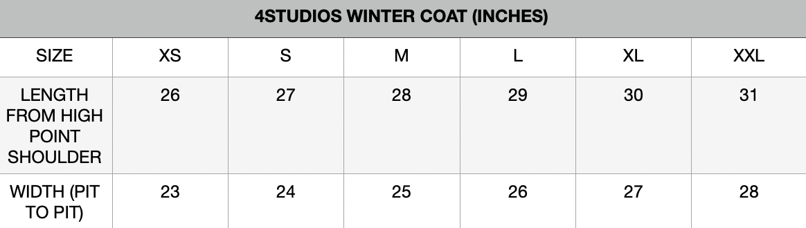 4Studios Big Baller Puffer - Grey